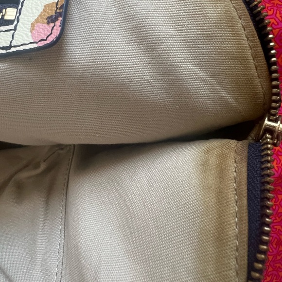 Tory Burch Robinson Alpine Snow Floral
Dome Satchel Bag - Picture 6 of 14